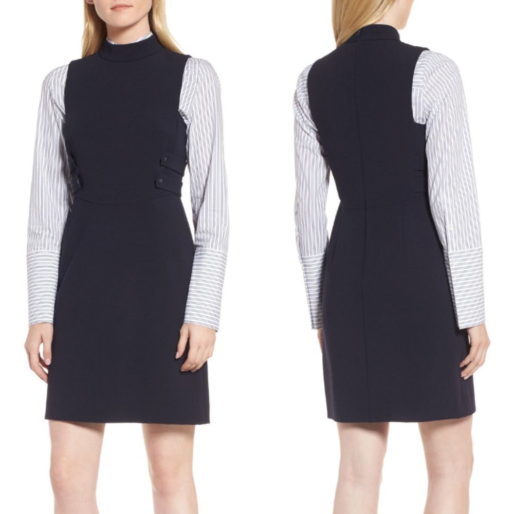 Lewit Military Inspired A-Line Dress Plus Size 14